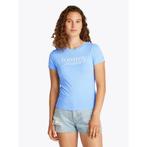TOMMY JEANS T-shirt met logoprint op borsthoogte, Kleding | Dames, Verzenden, Nieuw