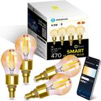 E14 LED lamp - Dimbaar - Filament lamp - 4,5W - 4 stuks - Ai, Verzenden, Nieuw