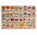 Playwood - Houten Noppen Puzzel Mijn Eerste Woordjes, Nieuw