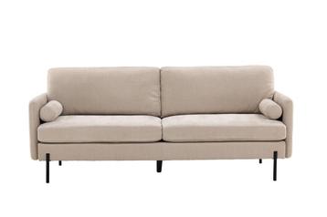 Urban Sofa - 3-Zitsbank - Beige Velour Stof - Jorn beschikbaar voor biedingen