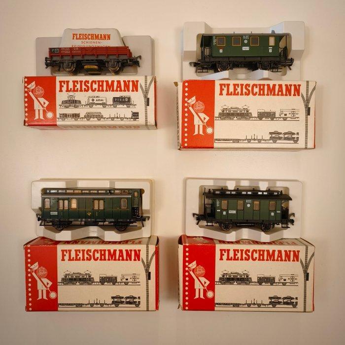 Fleischmann H0 - 5050 / 5051 / 5052 / 5569 - Model, Hobby en Vrije tijd, Modeltreinen | H0