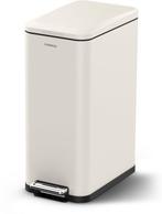 2dekans | Deleca Prullenbak Prestige - 50 Liter - Smal - RVS, Huis en Inrichting, Woonaccessoires | Prullenbakken, Ophalen of Verzenden