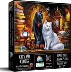 Cats and Clocks Puzzel (1000 stukjes) | SunsOut - Puzzels, Hobby en Vrije tijd, Denksport en Puzzels, Verzenden, Nieuw