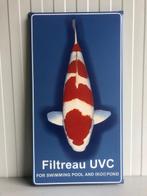 Japanse Koi KOHAKU Koivijver Emaillebord FILTREAU UV-C