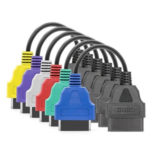 Multi ECU Scan Verloopkabel Set 6-Delig, Auto diversen, Autogereedschap, Nieuw, Verzenden