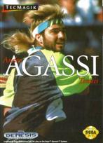 Andre Agassi Tennis-Excl. Handleiding Amerikaans (Sega Mega, Ophalen of Verzenden, Zo goed als nieuw
