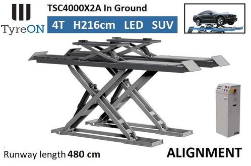 TyreON 4T Inbouw Hefbrug Schaarhefbrug Schaarbrug 4.8m lang, Auto diversen, Autogereedschap, Nieuw
