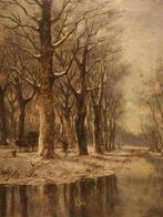 Willem van der Vliet (1856-1924) - Winterlandschap