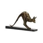 STB-ART - sculptuur, Kangaroo - 17 cm - Brons, Marmer, Antiek en Kunst