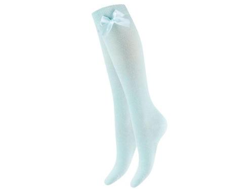 Meisjes Kniekous - Strikje - Mintgroen, Kinderen en Baby's, Kinderkleding | Schoenen en Sokken, Verzenden
