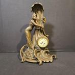 Tafelklok - Art Nouveau Legering - 1850-1900 - Art nouveau, Antiek en Kunst, Antiek | Klokken