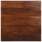 vidaXL Tafelblad vierkant 60x60x2,5 cm massief gerecycled, Huis en Inrichting, Tafels | Eettafels, Verzenden, Nieuw