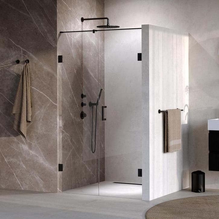 Brauer Void - Nisdeur - 2-Delig - Helder Glas - 120 x 200 cm, Doe-het-zelf en Verbouw, Sanitair, Ophalen of Verzenden