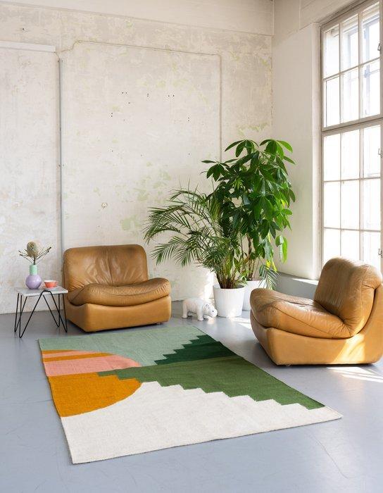 Nilo Kilim - Kelim - 200 cm - 130 cm - Handgemaakte Designer, Antiek en Kunst, Kunst | Designobjecten