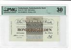 Geldzuivering, 100 gulden 1945, Postzegels en Munten, Bankbiljetten | Nederland, Ophalen of Verzenden, 100 gulden, Los biljet