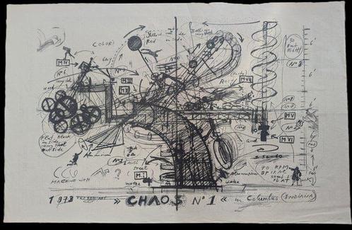 Jean Tinguely (1925-1991) - Chaos 1, Antiek en Kunst, Antiek | Overige Antiek