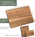 Ontbijtplankjes - Broodplankjes ontbijt - Snijplankjes - 23x, Huis en Inrichting, Keuken | Keukenbenodigdheden, Verzenden, Zo goed als nieuw