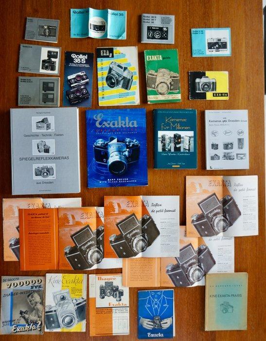 Collectie - Referentiedocumentatie voor de klassieke Duitse, Audio, Tv en Foto, Fotocamera's Analoog