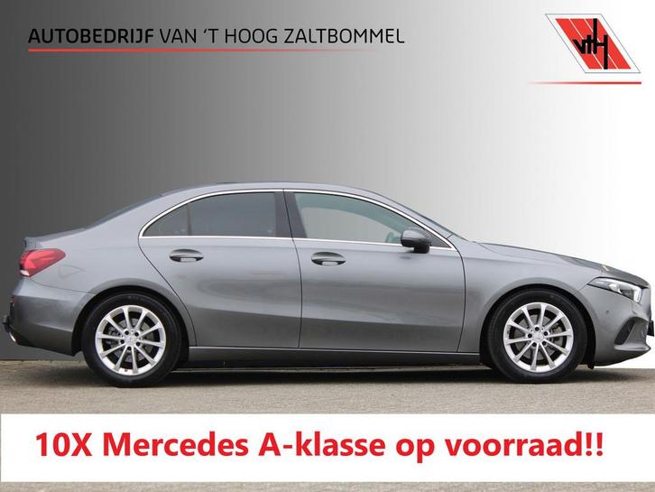 A-Klasse 200 AUT7 Business Solution Luxury CAMERA NAVI, Auto's, Mercedes-Benz, Te koop, Automaat, Sedan, Zilver of Grijs, Leder en Stof