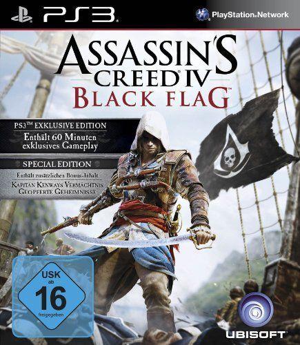 Assassins Creed IV Black Flag-Special Edition Duits, Spelcomputers en Games, Games | Sony PlayStation 3, Zo goed als nieuw, Ophalen of Verzenden