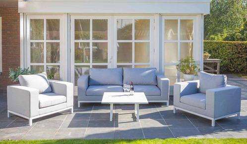 Flow. Square loungeset lead chiné |, Tuin en Terras, Tuinsets en Loungesets, Ophalen of Verzenden