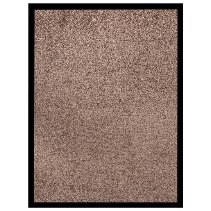 vidaXL Deurmat 60x80 cm bruin, Tuin en Terras, Deurmatten, Nieuw, Verzenden
