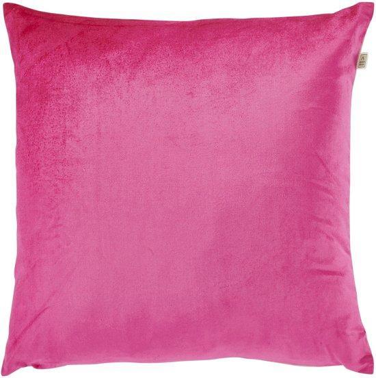 Dutch Decor Sierkussen Krone 45x45 cm fuchsia, Huis en Inrichting, Woonaccessoires | Kussens, Verzenden