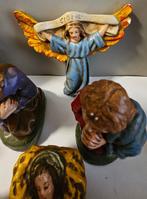 Kerststal (20) - Gips - Compleet set kerststal