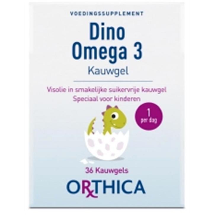 Orthica Dino Omega 3 - 36 Stuks, Sport en Fitness, Gezondheidsproducten en Wellness, Verzenden