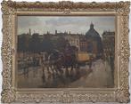 Cor Noltee (1903-1967) - De Regentessebrug te Rotterdam met, Antiek en Kunst