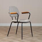 40% Korting: Scandinavische eetkamerstoel Oskar taupe, Huis en Inrichting, Stoelen, Ophalen, Scandinavisch, Zo goed als nieuw