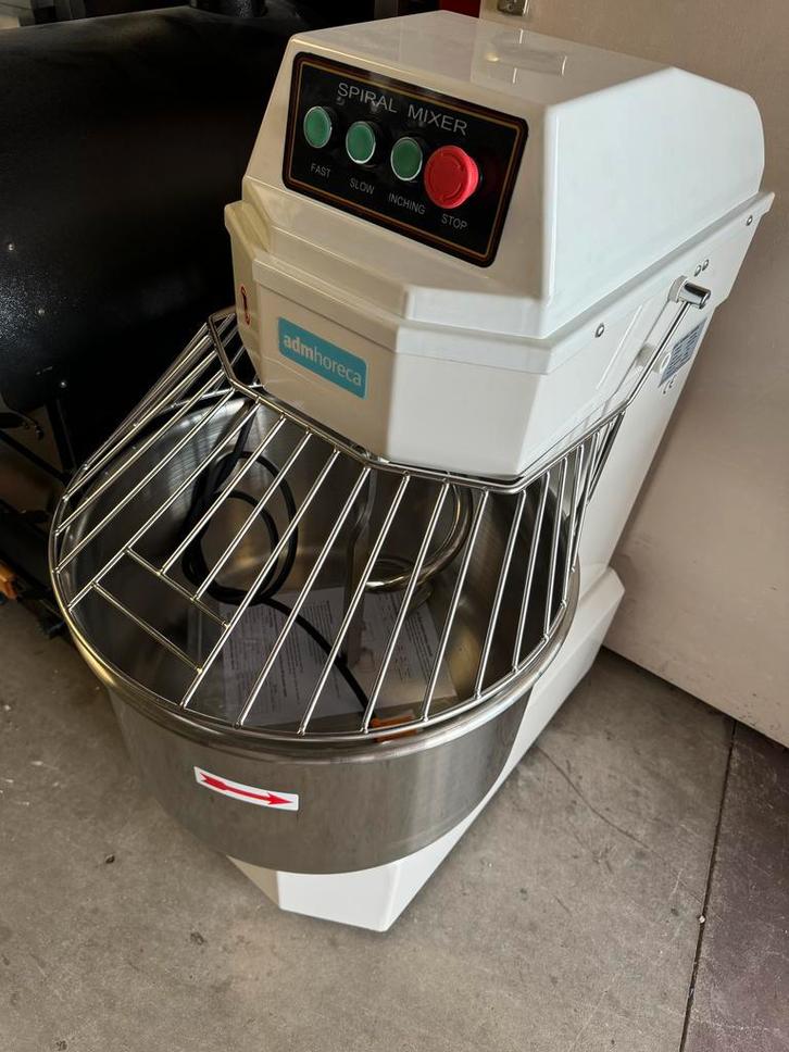 Deegmixer 20liter - 2 snelheden | Spiraalkneder / Deegmenger, Zakelijke goederen, Horeca | Keukenapparatuur, Nieuw in verpakking