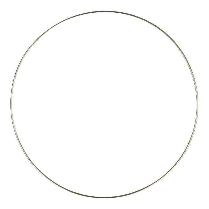 Metalen Ring - 40 cm - RVS, Hobby en Vrije tijd, Breien en Haken, Ophalen of Verzenden