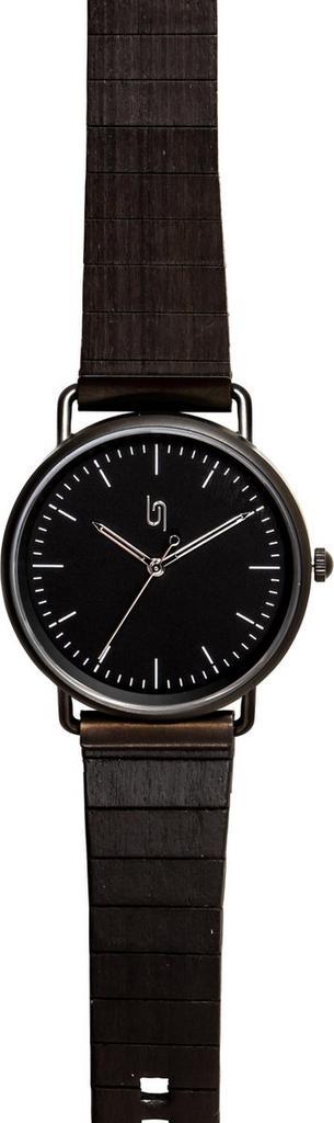 Urban Jungle Horloge met houten bandje All black Ebbenhout, Sieraden, Tassen en Uiterlijk, Horloges | Heren, Verzenden