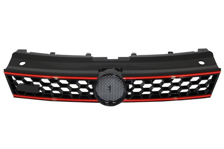 Grill | Volkswagen | Polo 2009-2014 (3- & 5-deurs) hatchback, Auto-onderdelen, Carrosserie en Plaatwerk, Nieuw, Volkswagen, Verzenden
