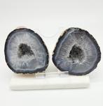 Druzy Agaat Geode (zie filmpje), Verzamelen, Mineralen en Fossielen, Ophalen of Verzenden