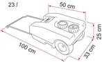Fiamma Vuilwatertank Roll-Tank 23W, Caravans en Kamperen, Ophalen of Verzenden, Nieuw