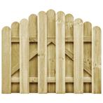 vidaXL Poort 100x75 cm groen geïmpregneerd grenenhout, Tuin en Terras, Tuinpoorten, Verzenden, Nieuw