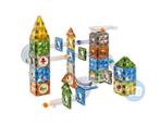 Magnetic Tiles – knikkerbaan 128 delig – Magnetische, Kinderen en Baby's, Speelgoed | Bouwstenen, Verzenden, Nieuw