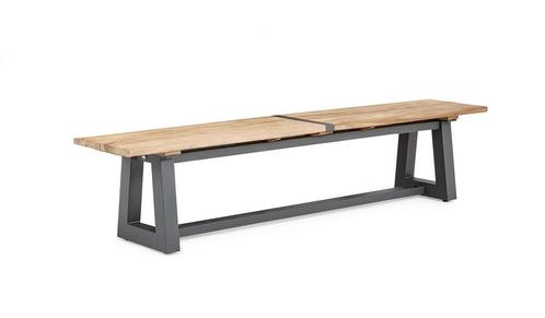 Suns Ovada tuinbank 280 cm (met alu strips) |, Tuin en Terras, Tuinsets en Loungesets, Ophalen of Verzenden