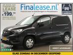 Opel Combo 1.5D L1H1 Airco Cam Carplay Cruise Nav PDC €199pm, Zwart, Nieuw, Lease, Opel