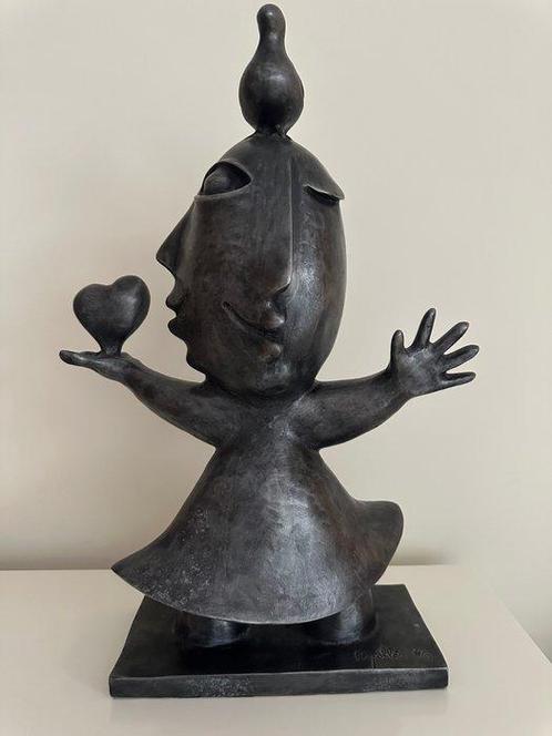 Juan García Ripollés (1932) - Chica feliz, Antiek en Kunst, Kunst | Designobjecten
