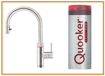 Complete Quooker Flex kokend water kraan set incl. boiler beschikbaar voor biedingen