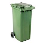 Afvalcontainer 140 liter groen, Kunststof, Nieuw, 40 liter of meer, Ophalen of Verzenden