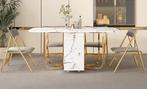 Opvouwbare Eettafel met Klapstoelen – Verrijdbaar Design, Huis en Inrichting, Verzenden, Nieuw