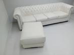 Chesterfield bank “Brighton” 4 zits OCASSION!! € 1375.- leer, Huis en Inrichting, Banken | Bankstellen, Verzenden, Chesterfield