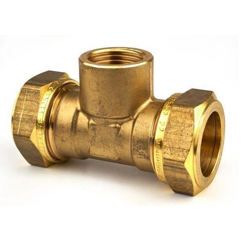 VSH Super knelkoppeling Ø22x3/4x22 T-stuk, Doe-het-zelf en Verbouw, Verwarming en Radiatoren, Verzenden