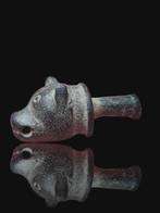 Oud-Romeins Brons Rare Bear Ornament (Zonder Minimumprijs)
