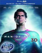 Blu-ray 3D: Man of Steel, 2disc SC (2013 Henry Cavill) FRNLO, Ophalen of Verzenden, Actie, Nieuw in verpakking