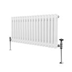 Traditionele 2 Kolom Radiator - 300 x 832mm - Wit, Verzenden, Nieuw